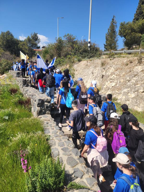 לראשונה מאז תחילת המלחמה: אלפים השתתפו בצעדה המונית בצפון