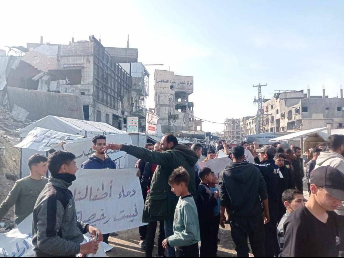 תסיסה ברצועה: ראשי עיריות הצטרפו להפגנה נגד שלטון חמאס