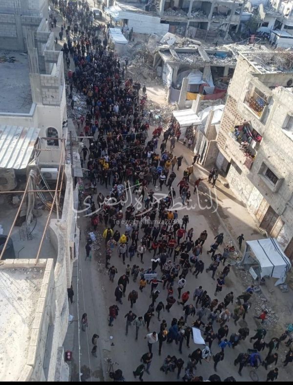 לראשונה ברצועה: העזתים מפגינים וקוראים לגירוש שלטון החמאס