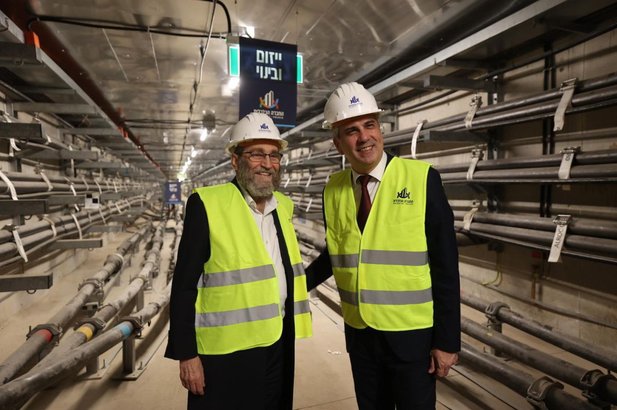 באורך 1,700 מטר: נחנך פרויקט האנרגיה התת קרקעי הגדול בישראל