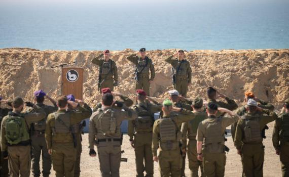 בטקס מצומצם: האלוף יניב עשור נכנס לתפקידו כמפקד פיקוד הדרום