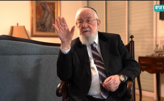 "צעקתי מאמא מאמא": הרב ישראל מאיר לאו מספר על השואה | ראיון