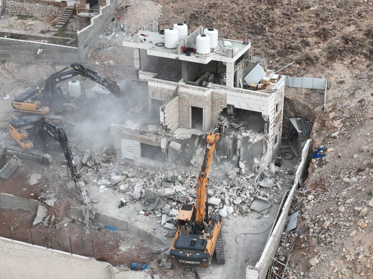 המאבק נמשך: נהרסו מבנים לא חוקיים בשמורה ההסכמית