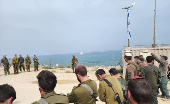 בעזה, סוריה ובלבנון: כך ציינו חיילי צה״ל את יום השואה