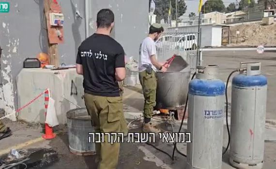 צפו: בני ישיבות ההסדר מכשירים את המטבחים של צה"ל