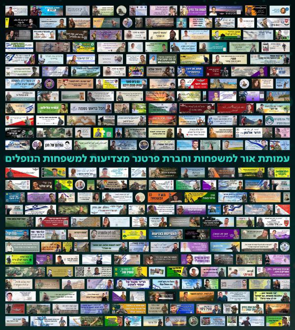 תופעת הסטיקרים מגיעה לשלטי חוצות עם מאות חיילים שנפלו