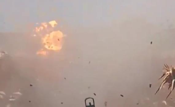 תיעוד הפיגוע: 5 מחבלים אורבים ויורים RPG לג'יפים של צה"ל