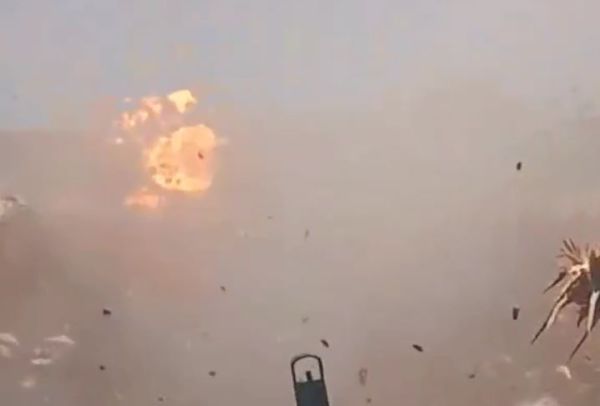 תיעוד הפיגוע: 5 מחבלים אורבים ויורים RPG לג'יפים של צה"ל