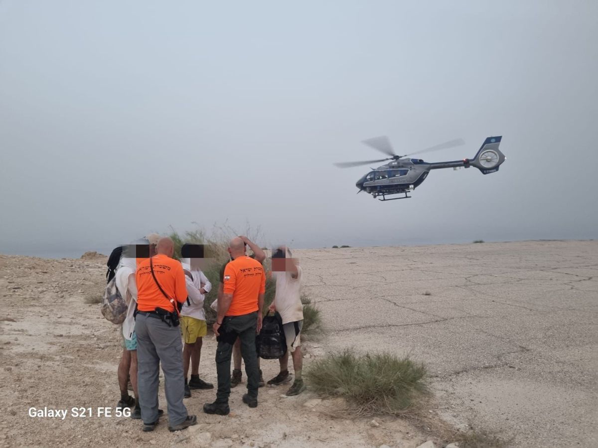 נער נפל מ-8 מטרים במהלך טיפוס בצפון. צפו בחילוץ