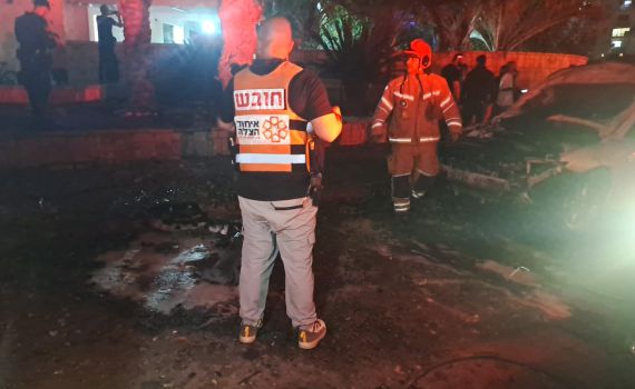 עשר רקטות נורו מעזה לאשקלון ואשדוד: פצוע קל מנפילה באשקלון