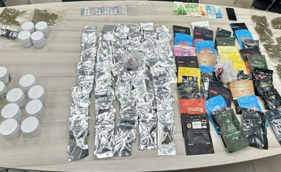 נהג תחת שלילה ונתפס עם כמות גדולה של סמים