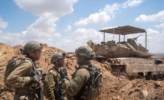 סבב רביעי במילואים: צפו בתיעוד מפעילות חטיבת ירושלים בעזה