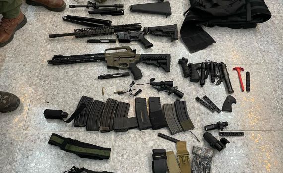 במהלך הלילה: שני מצבורי אמל"ח נמצאו ביו"ש