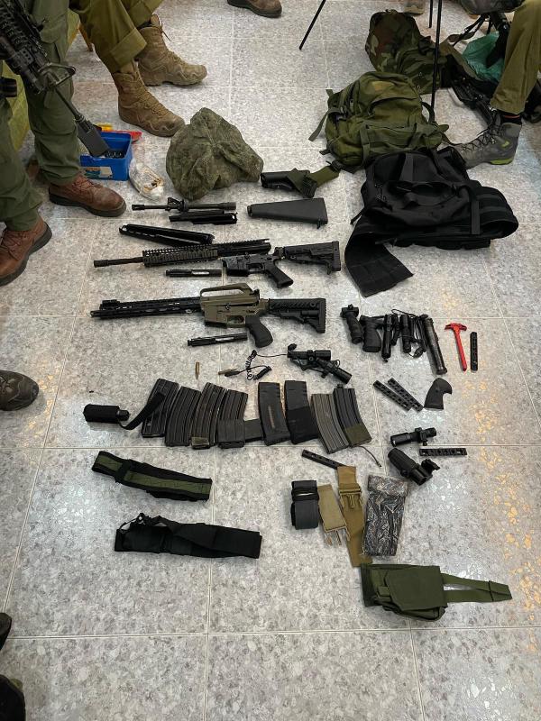 במהלך הלילה: שני מצבורי אמל"ח נמצאו ביו"ש