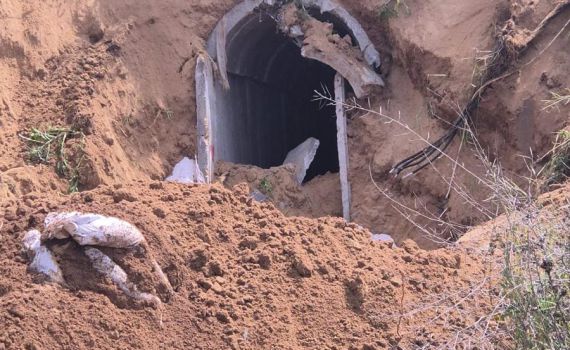 איום המנהרות חי ובועט: מנהרה חדשה הושמדה סמוך לשדרות