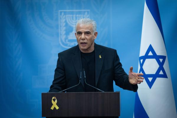 לפיד על בן גביר: "הוא חרפה לציונות, הוא פשיסט יהודי מסוכן"