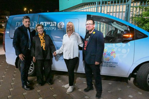 בטקס מרגש בשדרות: הושקה ניידת הוליסטית לזכרה של עמית מן ז״ל