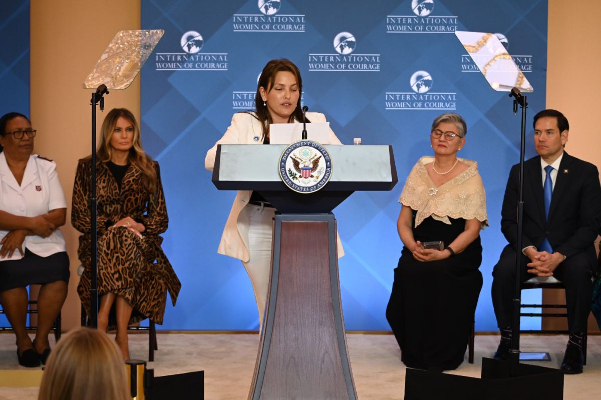 לצד מלאניה טראמפ: עמית סוסנה קיבלה את פרס 'נשים אמיצות'