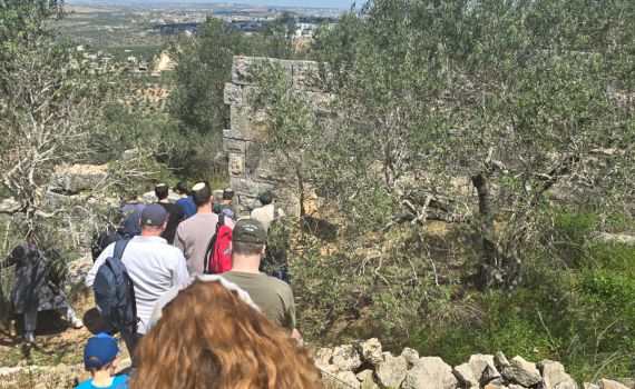 חול המועד בשומרון: אלפים טיילו בחוות ובאתרי ההיסטוריה