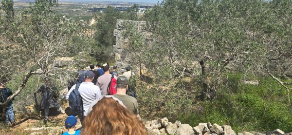 חול המועד בשומרון: אלפים טיילו בחוות ובאתרי ההיסטוריה