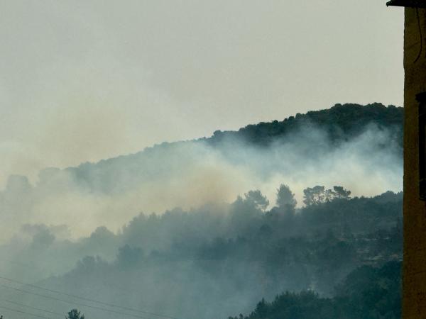 שריפה פרצה בהרי ירושלים, כוחות כיבוי גדולים במקום