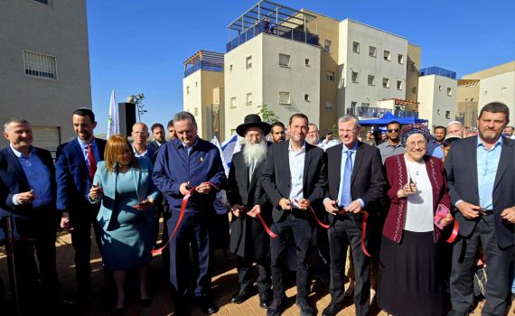 בכירי הממשלה בהר ברכה: ""ההתיישבות היא קו ההגנה של ישראל"