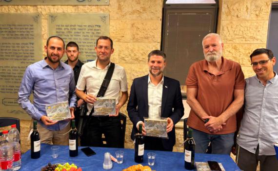 סמוטריץ' בשומרון: "מהפכה שלא הייתה מאז 1967"