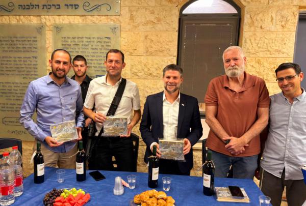 סמוטריץ' בשומרון: "מהפכה שלא הייתה מאז 1967"