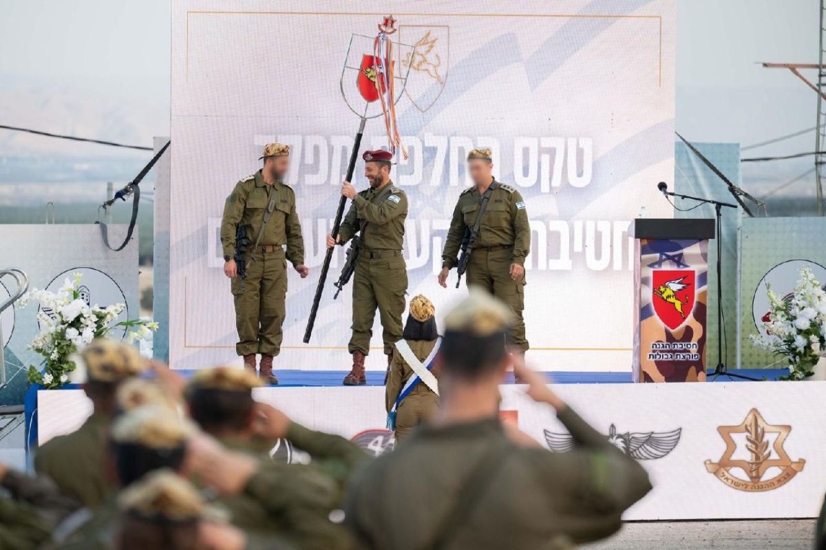 מח"ט הבקעה גלעד שריקי נכנס לתפקידו: "עכשיו תורנו"