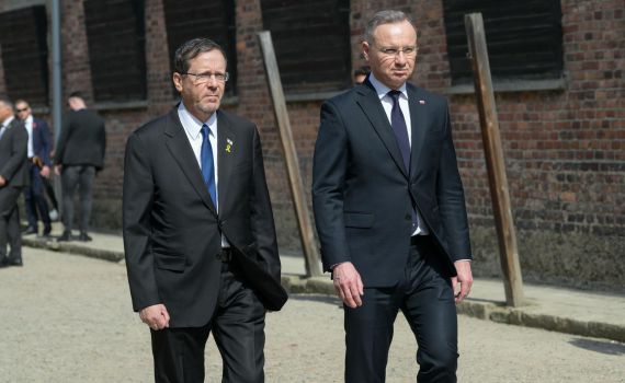 נשיא פולין במצעד החיים באושוויץ: "אתר זה הוא תמרור אזהרה"