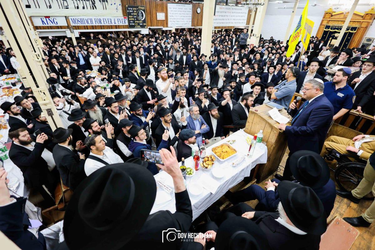 בן גביר במרכז חב״ד העולמי: ״נמשיך לבצע את ההוראות של הרבי״