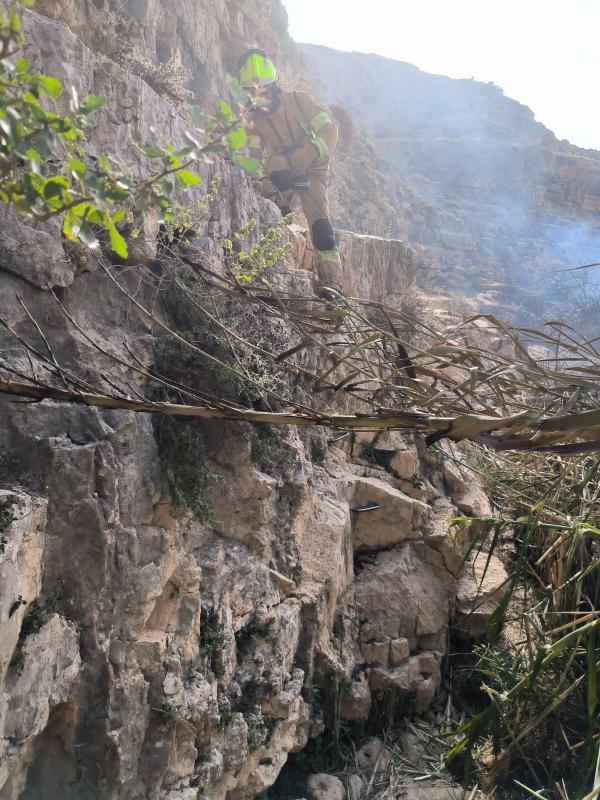 נחשפה הסיבה לפרוץ השריפה בנחל פרת