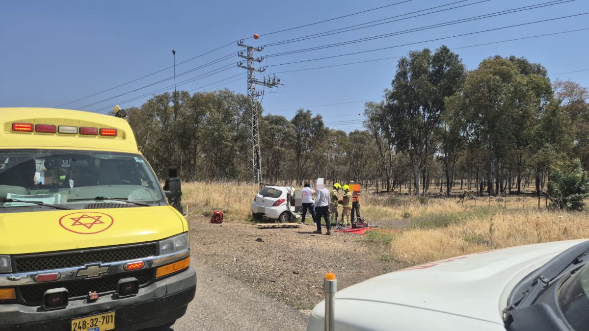 הקטל בדרכים: בת 50 נהרגה בתאונה בין רכב למשאית בקדמת צבי