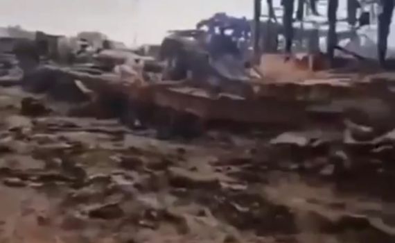 הרס בכל כיוון: תיעוד חדש חושף את הנזק האדיר בנמל האיראני