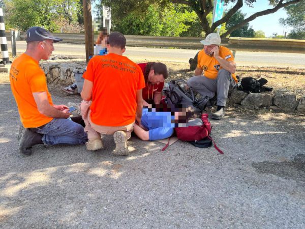 כמעט אסון בהרי ירושלים: מורה ותלמידה חולצו מתוך נחל המערה