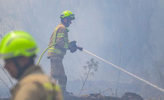 אחרי שעות: הושגה שליטה על השריפות סמוך לבית שמש