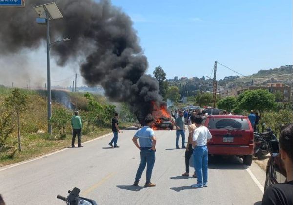 דיווח בלבנון: כטב"ם תקף רכב באזור צידון, הרוג ופצוע במקום