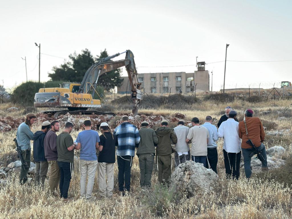 תוך יממה: היישוב הקים בית עלמין בו יטמן דוד ליבי הי"ד