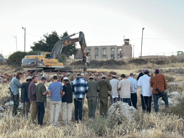 תוך יממה: היישוב הקים בית עלמין בו יטמן דוד ליבי הי"ד