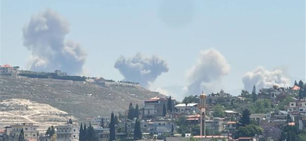 צה"ל תקף מנהרות טרור של חיזבאללה בדרום לבנון