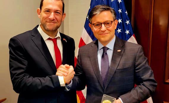 ערב ביקור טראמפ – יוסי דגן בוושינגטון: "ריבונות – עכשיו"