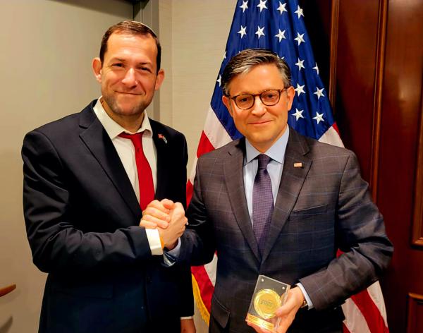 ערב ביקור טראמפ – יוסי דגן בוושינגטון: "ריבונות – עכשיו"