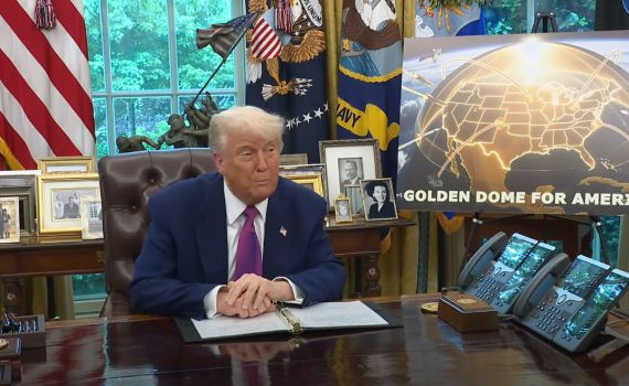 "מתקדמת יותר מישראל": טראמפ הכריז על מערכת "כיפת זהב"