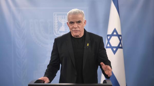 יאיר לפיד: "ההתנהגות של ישראל משולחת רסן"