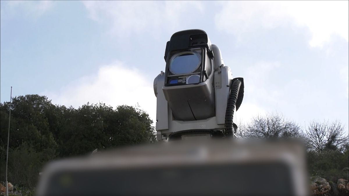 הותר לפרסום: מערכת הלייזר 'מגן אור' פעלה בגבול הצפון