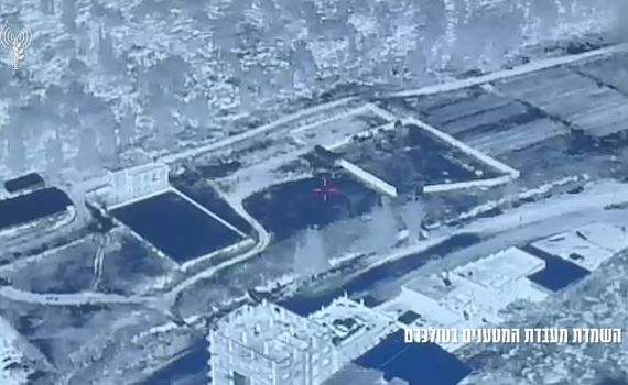 צפו בתיעוד: צה"ל השמיד מעבדת מטענים בטולכרם