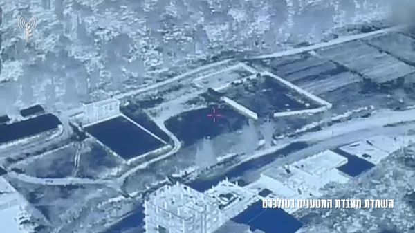 צפו בתיעוד: צה"ל השמיד מעבדת מטענים בטולכרם