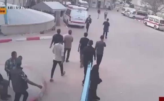 אנשים עפו לכל עבר: תיעוד דרמטי מניסיון החיסול של סינוואר