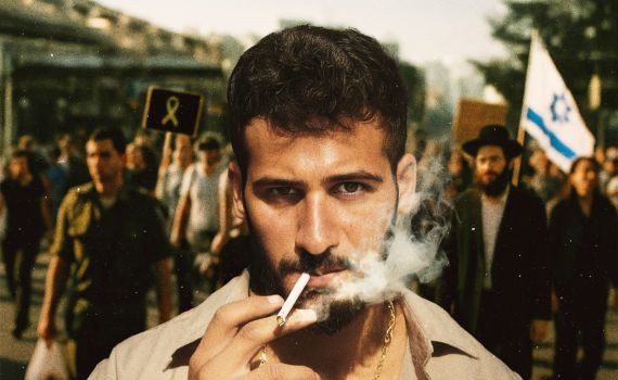 "אין על הארץ הזאת": השחקן שכתב שיר על הלחץ במדינה