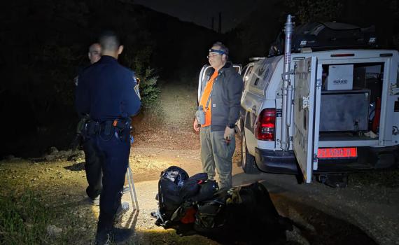 מטייל בן 75 חולץ מנחל כזיב לאחר שקרס מתשישות